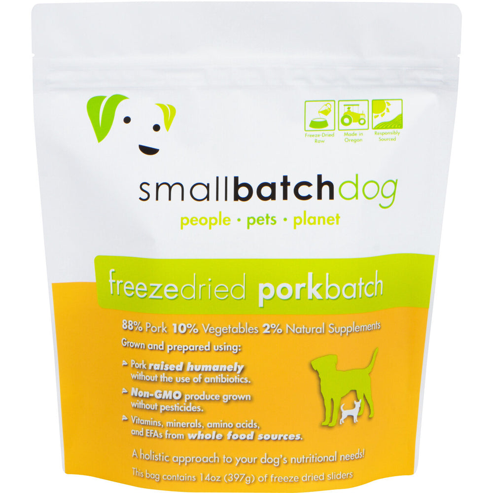 Small Batch | Pork Batch Freeze-Dried Sliders 14 oz