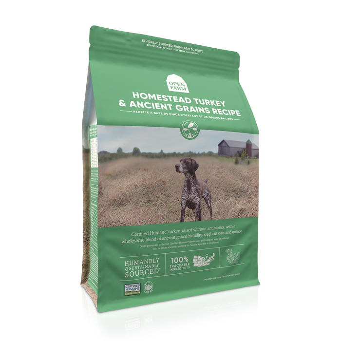 Open Farm | Homestead Turkey Ancient Grain Dry Dog Food