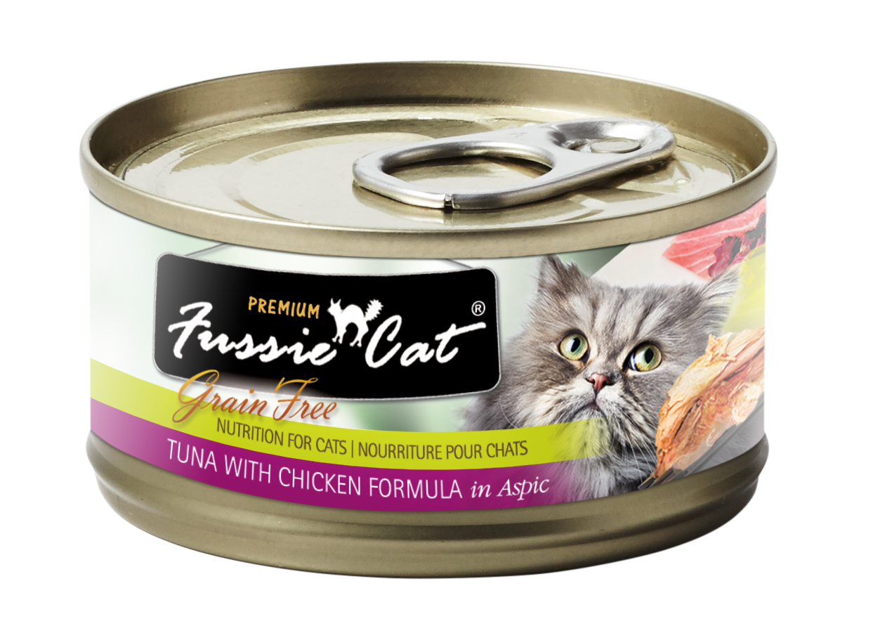 Fussie Cat | Tuna with Chicken Canned Cat Food 2.8 oz