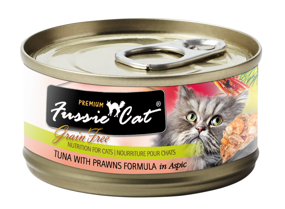 Fussie Cat | Tuna with Prawn Canned Cat Food 2.8 oz