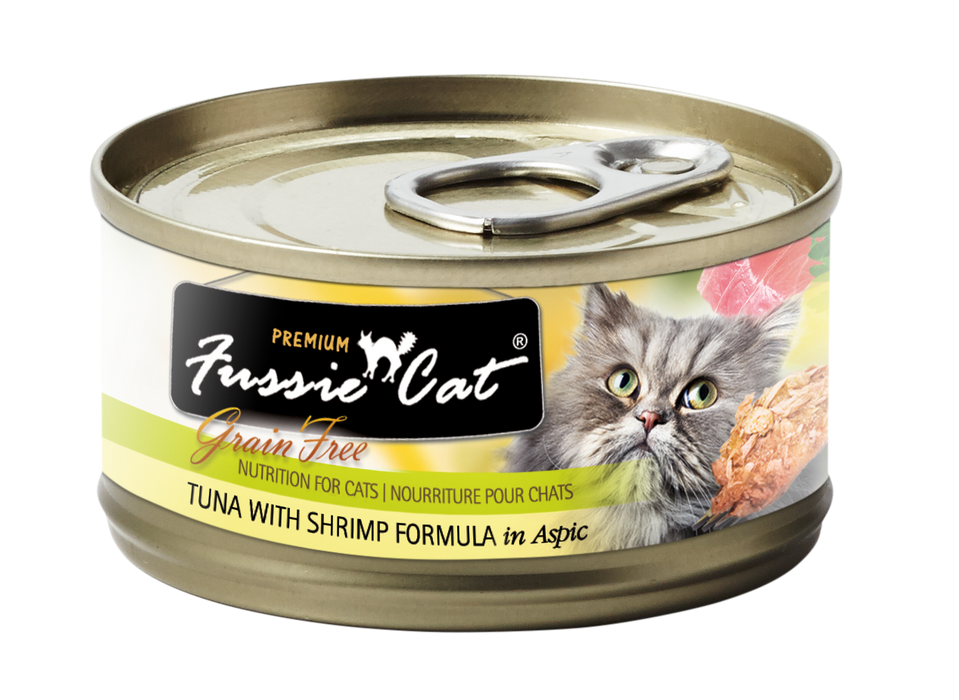 Fussie Cat | Tuna with Shrimp Canned Cat Food 2.8 oz